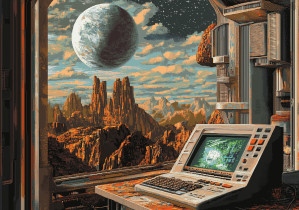 " ФРЕЯ" Пазл 1000 элемент. PZL- 1000/ 89 Последний сигнал с Марса