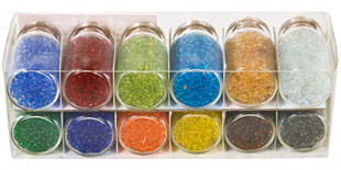 " Zlatka" набор бисера для рукоделия SGB №1 ассорти прозрачный