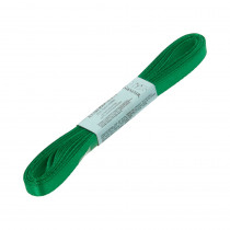 Лента атласная 6 мм ( 1/4 ") "Gamma" ФАСОВКА 5.4 м №035 зеленый